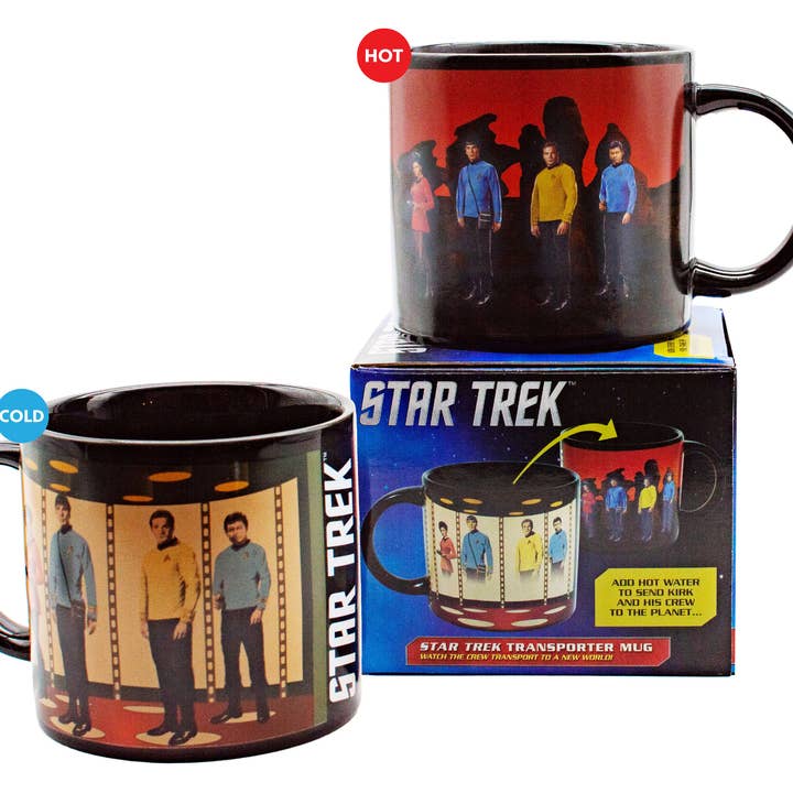 Unemployed Philosophers Guild - Venta al por mayor Taza - Taza termocambiadora Star Trek Transporter