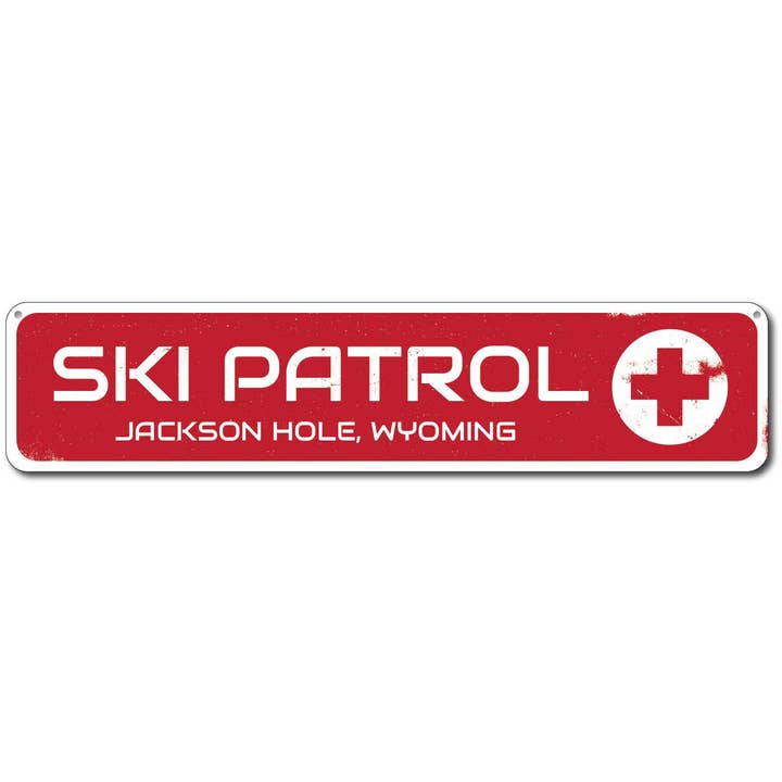 Señal de patrulla de esquí para venta al por mayor de Lizton Sign Shop, Inc
