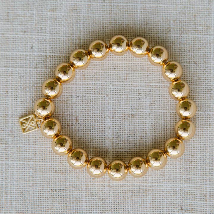 Bracelet Christie Shiny Gold for wholesale by Michelle McDowell
