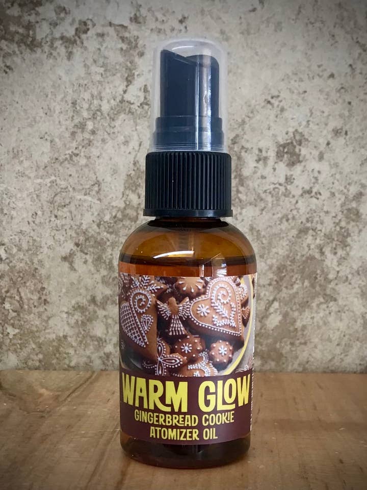 Gingerbread Cookie Atomizer Oils for wholesale by Warm Glow Candle Company