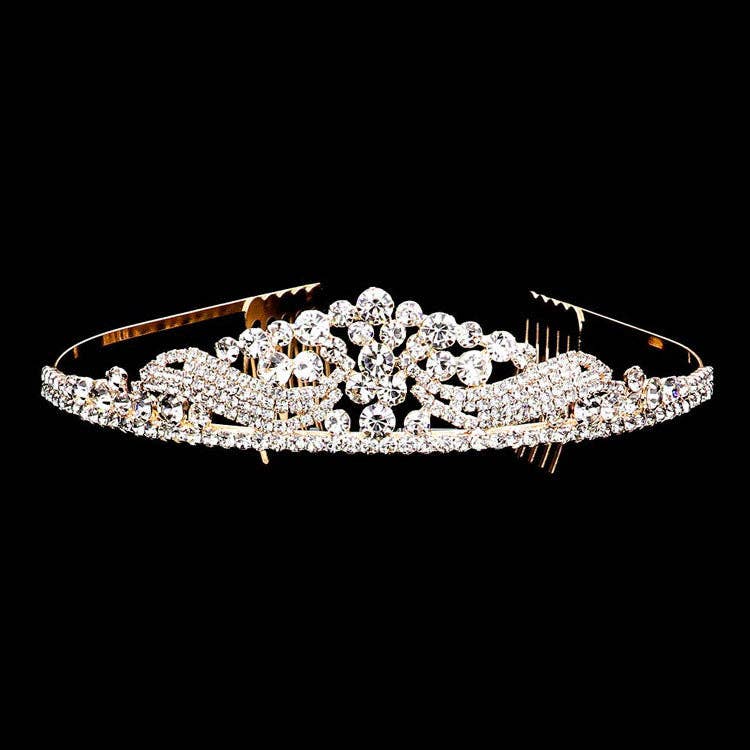 Madeline Love – Großhandel Tiara – Damen – Glaskristall Pageant Königin Tiara1