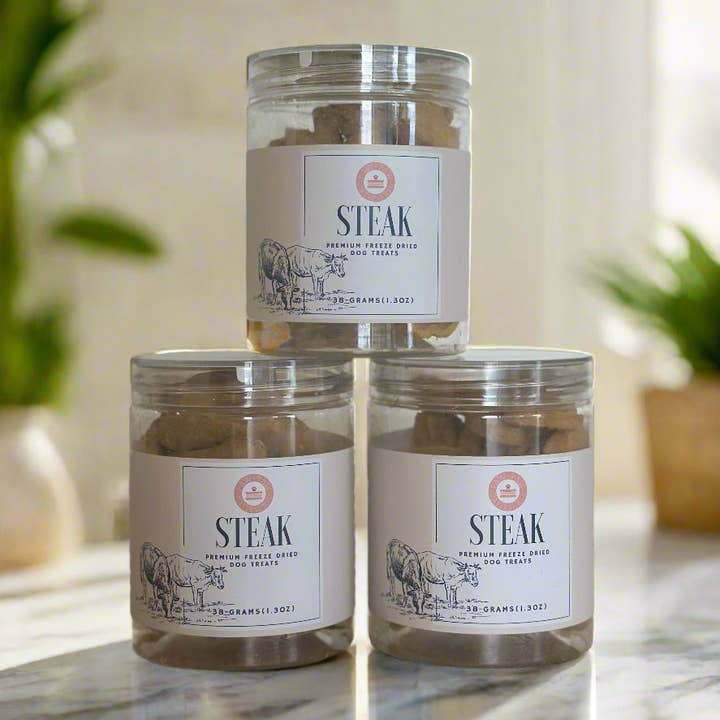 Paw Paw Patisserie™️ | Treats That Love Your Dog Back💞 - Wholesale Pet Treats - Dog - Freeze Dried Steak & Carrot0