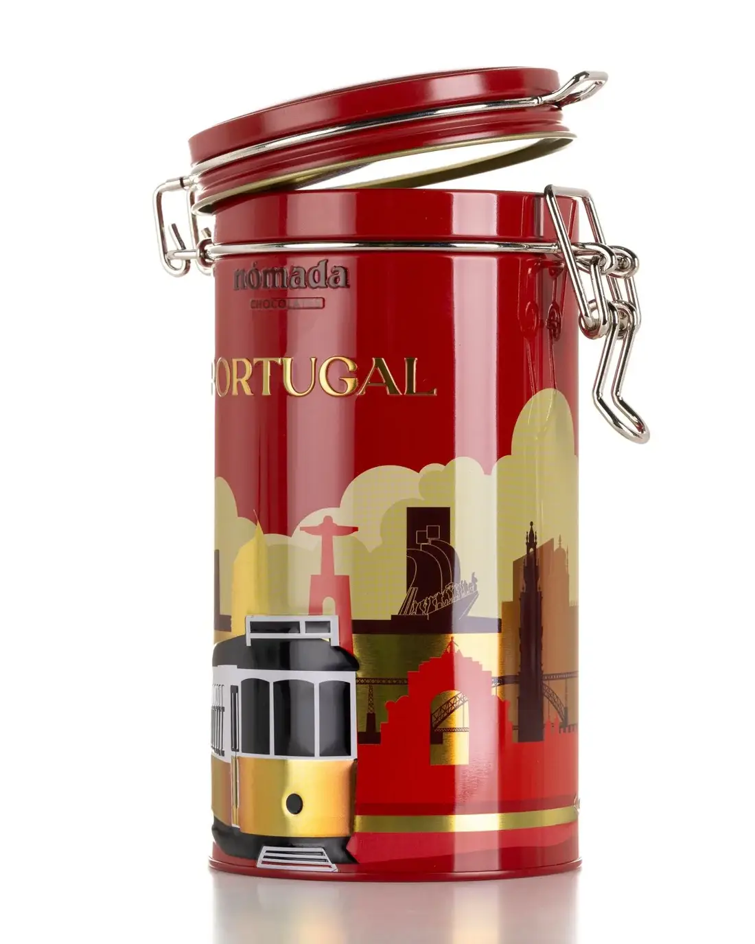 Nómada Chocolates - Wholesale Doosje chocolade - "Portugal" - Blikje Chocoladebonbons 115g1