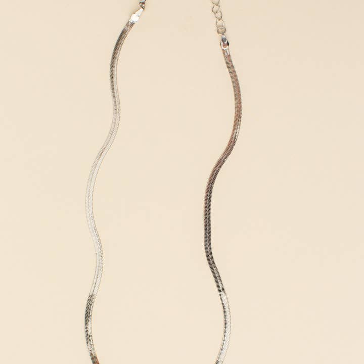 Jill Michael Jewelry - Wholesale Pendant/Charm Necklace - Banks Statement Coin Herringbone Necklace1