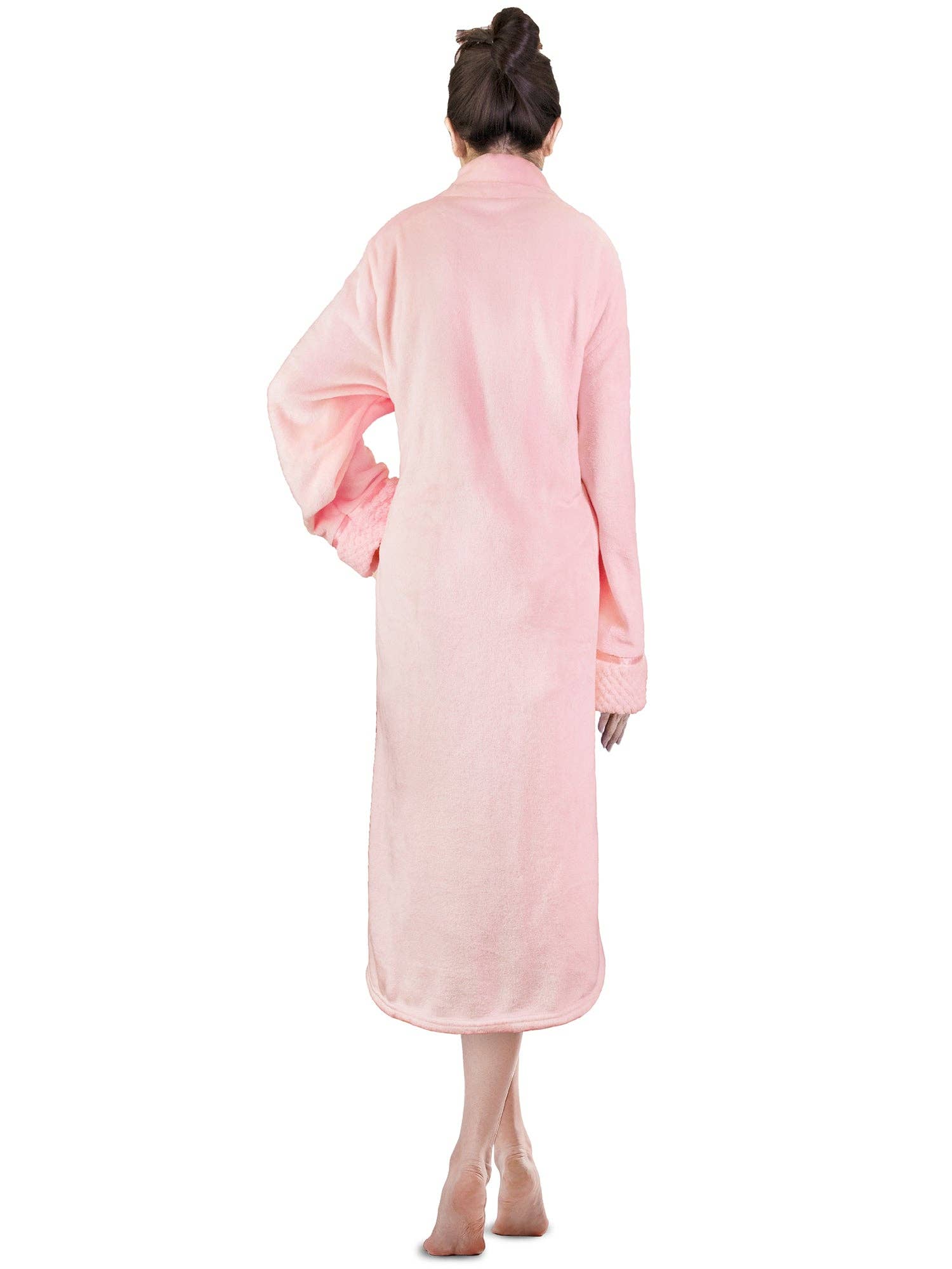 Pavilia - Wholesale Robe - Women's - Women's Housecoat Zipper Robe31