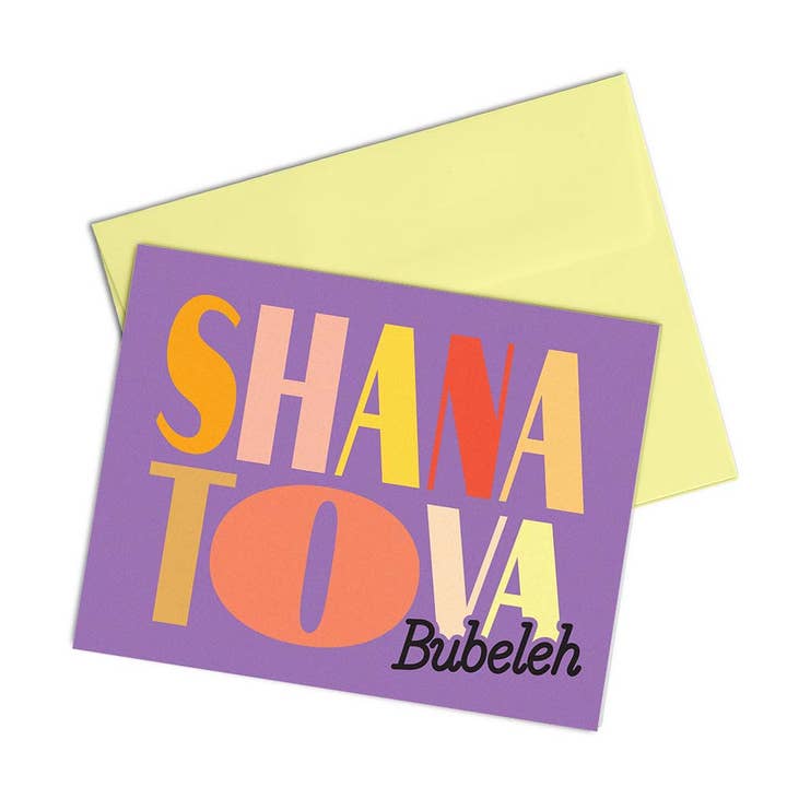 Shana Tova, Bubeleh for wholesale by Everyday Yiddish