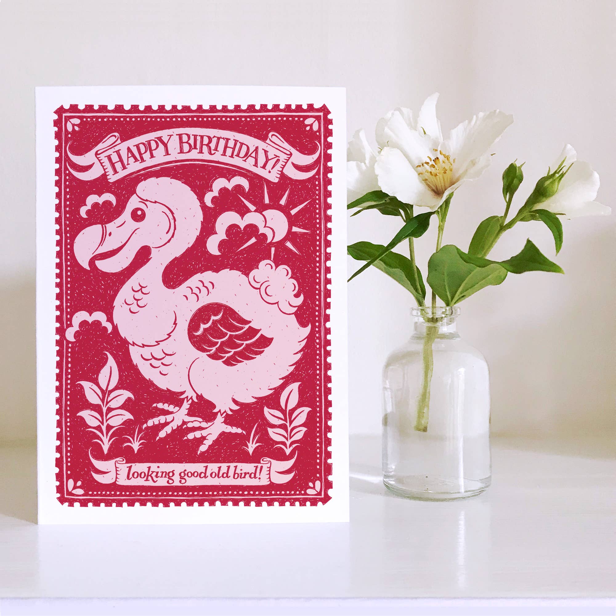 Alexandra Snowdon – wholesale Birthday card – Old Bird Birthday Card1
