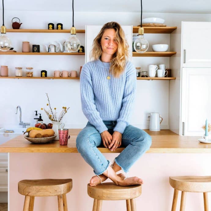 Kit Tricot - Camisola Louise por atacado de Mamy Factory