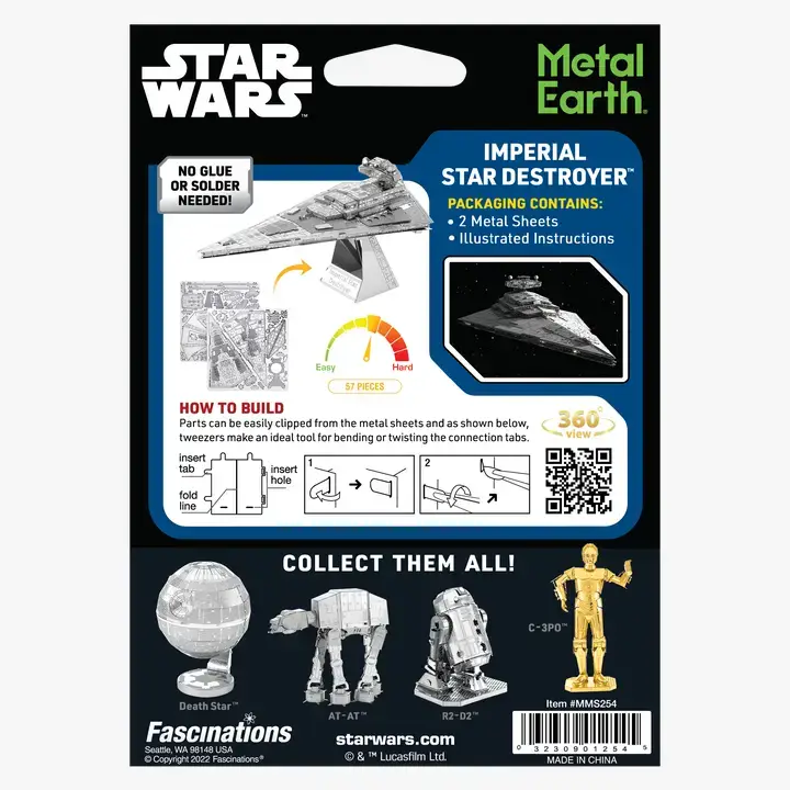 Professor Puzzle – wholesale DIY craft kit – Star Wars Imperial Star Destroyer2