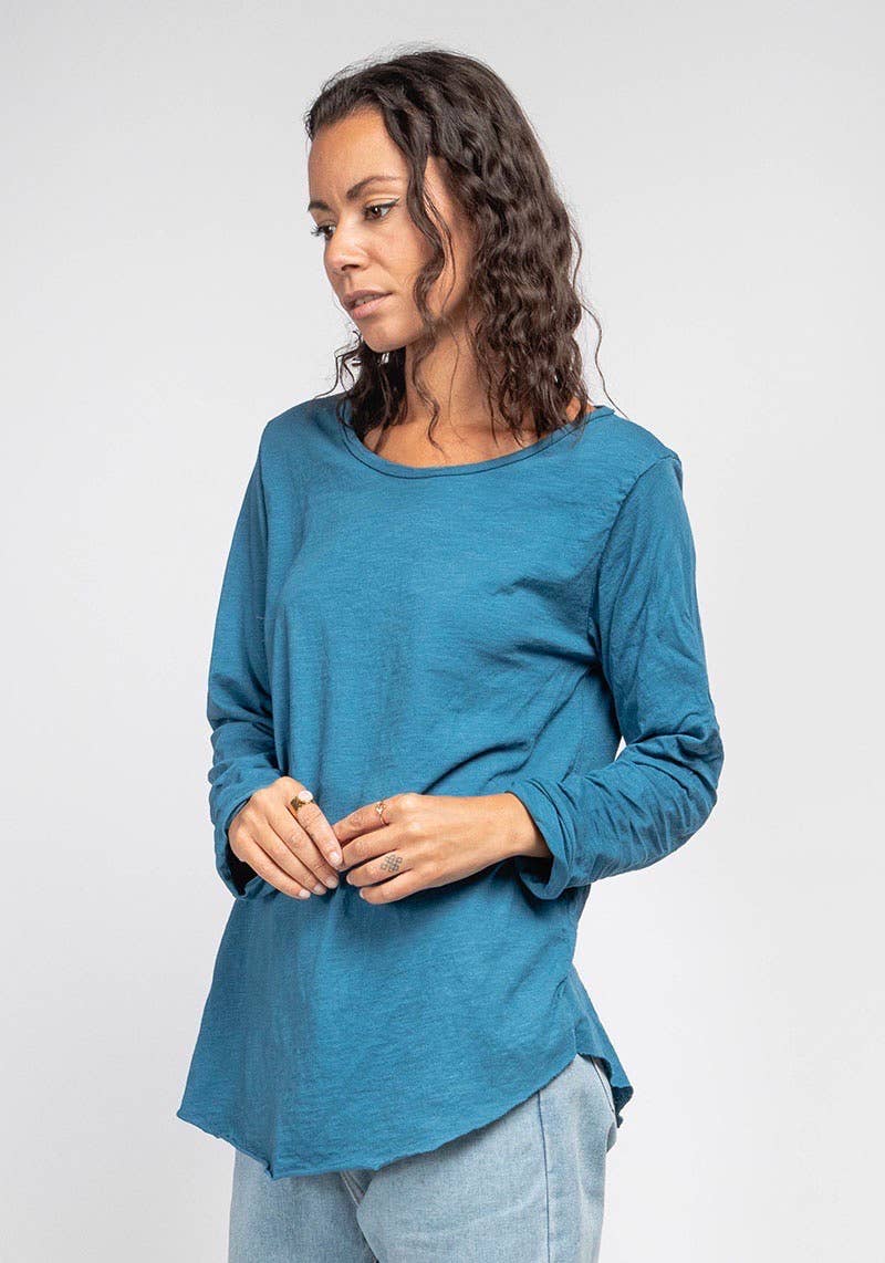 LINEN & COTTON HOUSE - Wholesale T-shirt (Zonder tekening) - Dames - 8008 basic katoenen T-shirt20