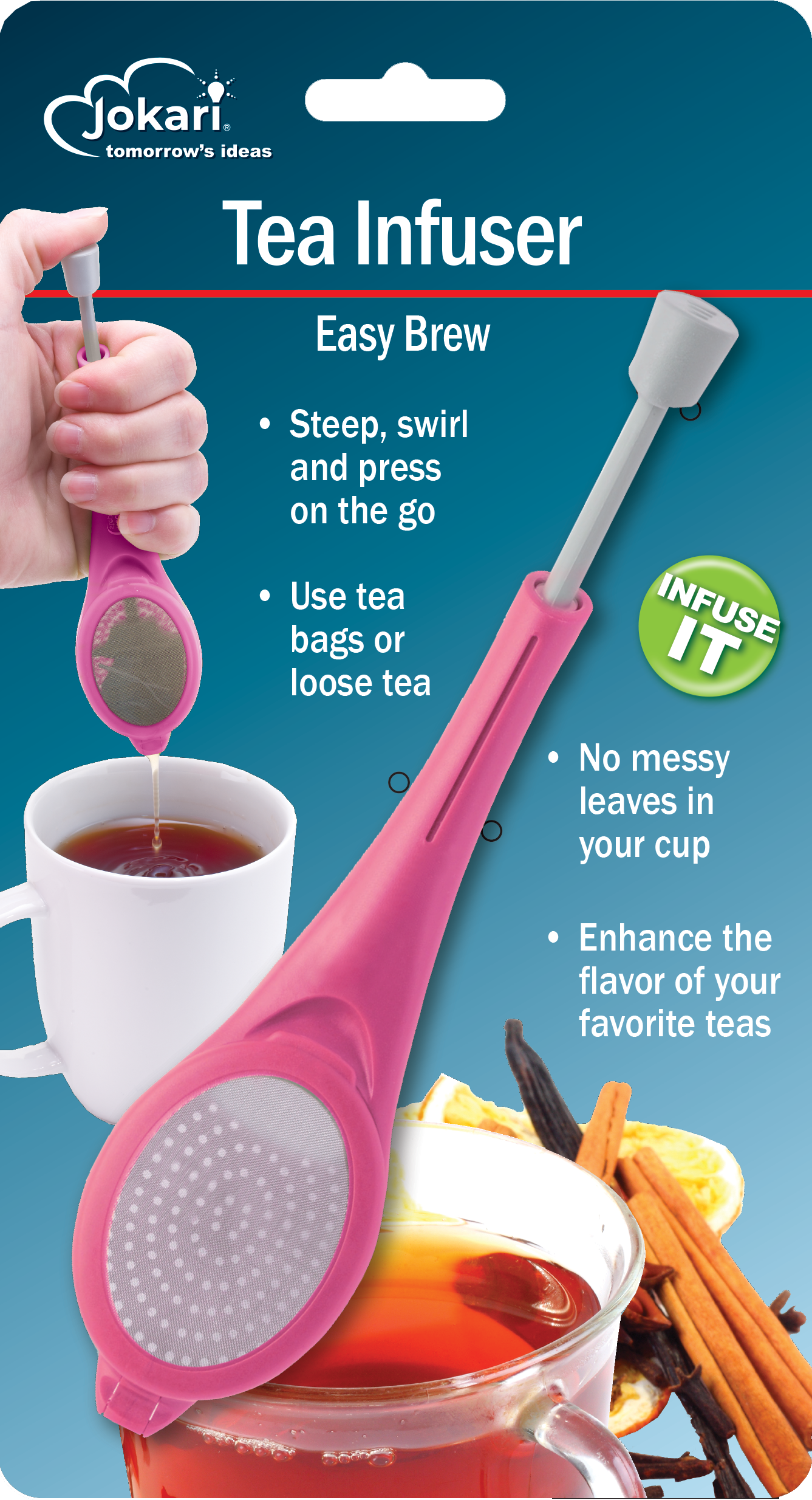 Jokari - Wholesale Tea Strainer/Infuser - Tea Infuser0