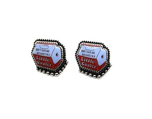 Snowing West - Wholesale Stud/Post Earrings - Little Cooler Post Earring0