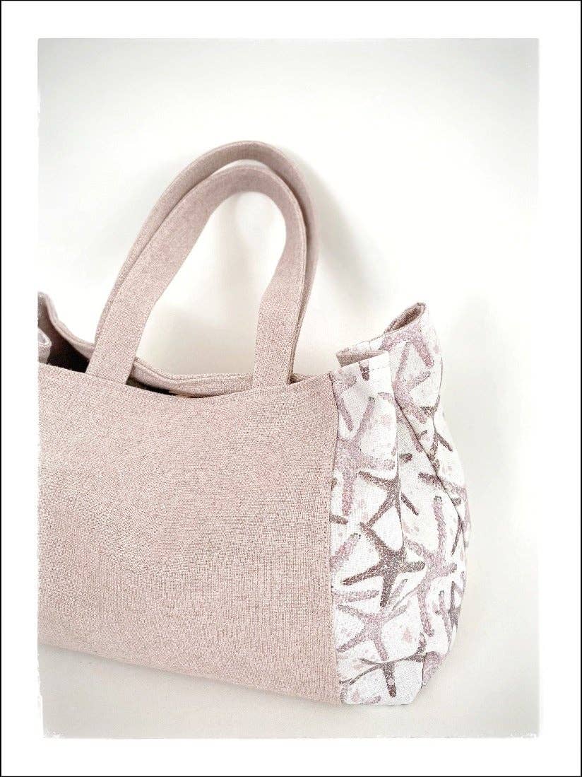 MARTINAS HOME - Wholesale Tote Bag - Women's - HERA LINEN TOTE STARS2