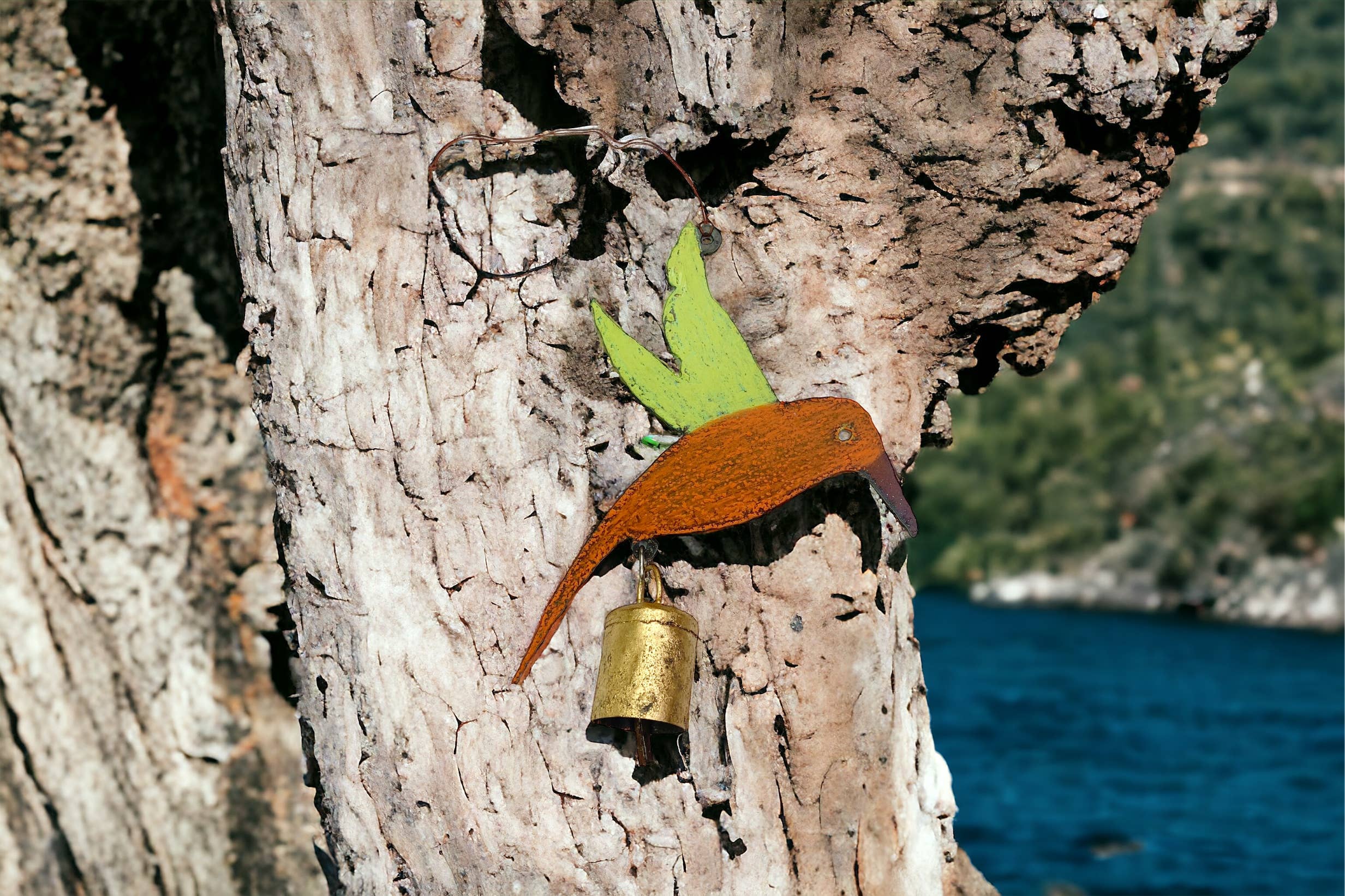 Whimsies - Vendita all'ingrosso Campanelle a vento - Campana da giardino Hummingbird Wind Chime Southwestern mobile USA3