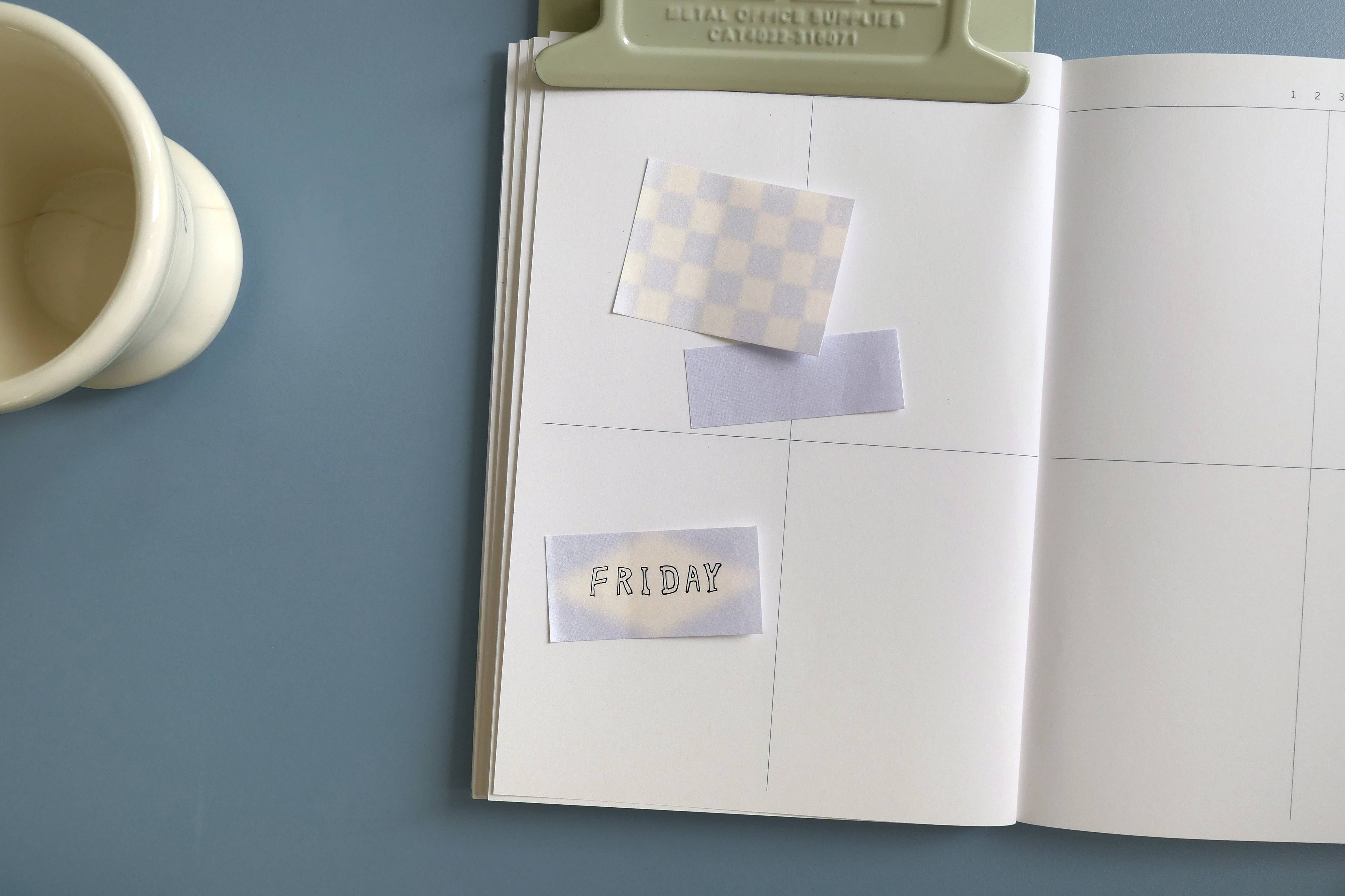 Suatelier design - Wholesale Planner - Suatelier Sticky Memo (Daily Plan.60)1