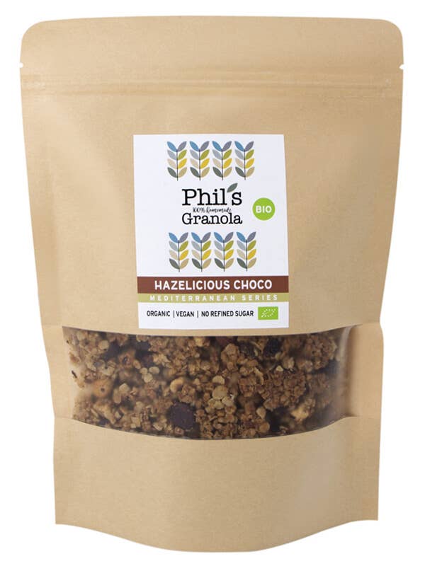 Hazelicious Choco Granola for wholesale by Phil's Granola