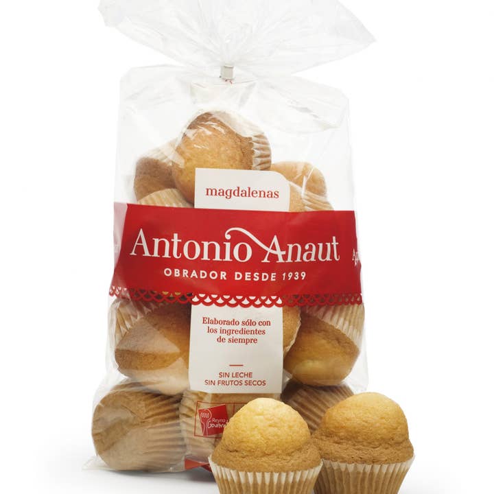 ANTONIO ANAUT – wholesale Biscuit – Magdalena. Recipe 1939. 400 g bag