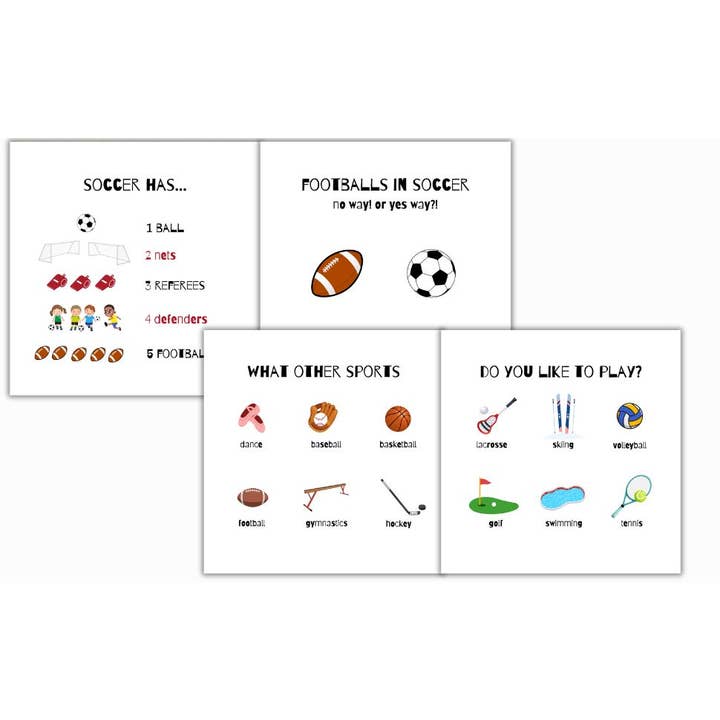 Doodle Paw Press - Venta al por mayor Libro - Niños - Hola Fútbol: Una introducción al hockey sobre hielo para niños (Copia)