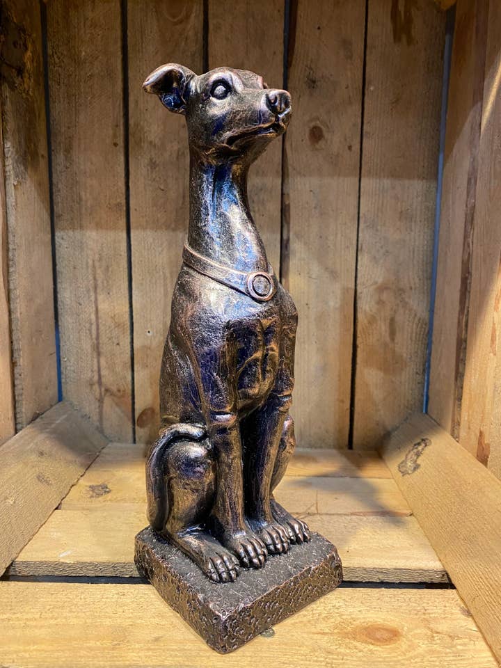 Medium Gracious Greyhound Bronze for wholesale by ABitQuackers