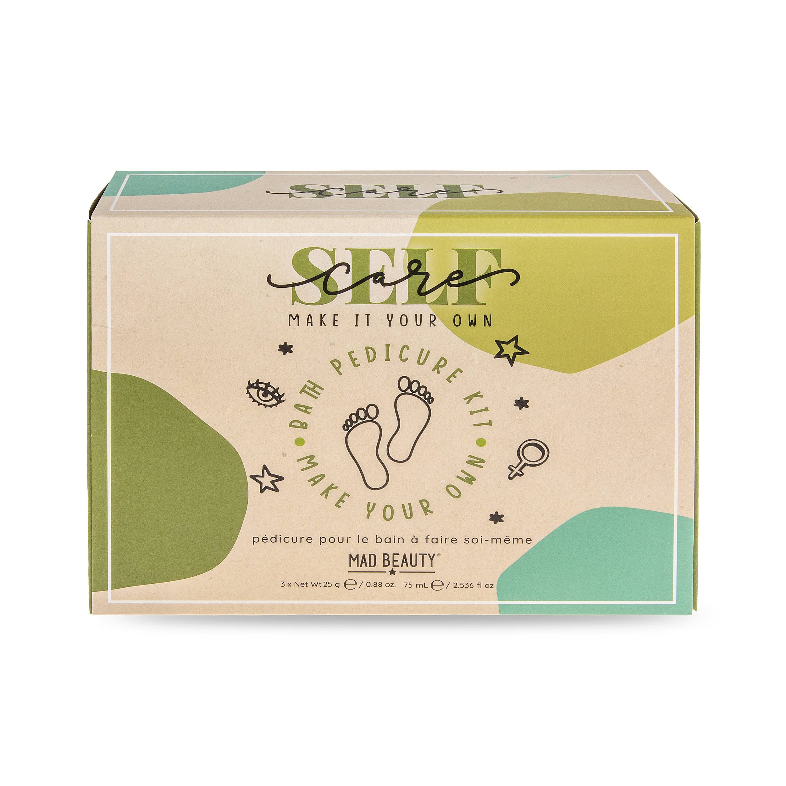 Mad Beauty USA LLC - Wholesale Nailcare Set - Mad Beauty Make It Your Own Pedicure set