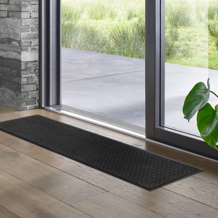 wash+dry FLOOR FASHION – Großhandel Fußmatte – wash+dry Fußmatte, Duo Charcoal, innen und außen