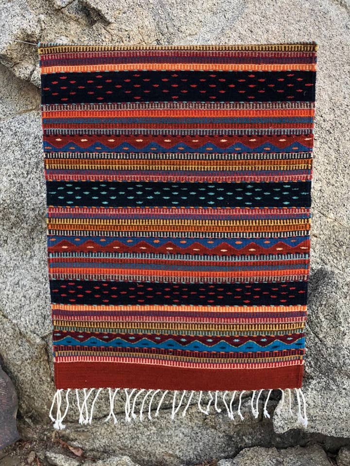 Handwoven Sierra Natural Wool Rug for wholesale by Habitat Nine