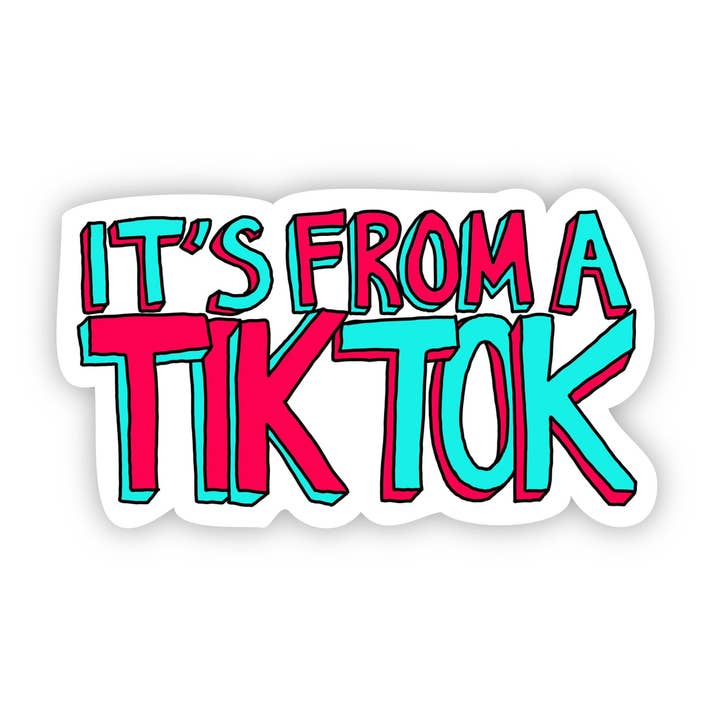 It's from a Tiktok Sticker for wholesale by Big Moods
