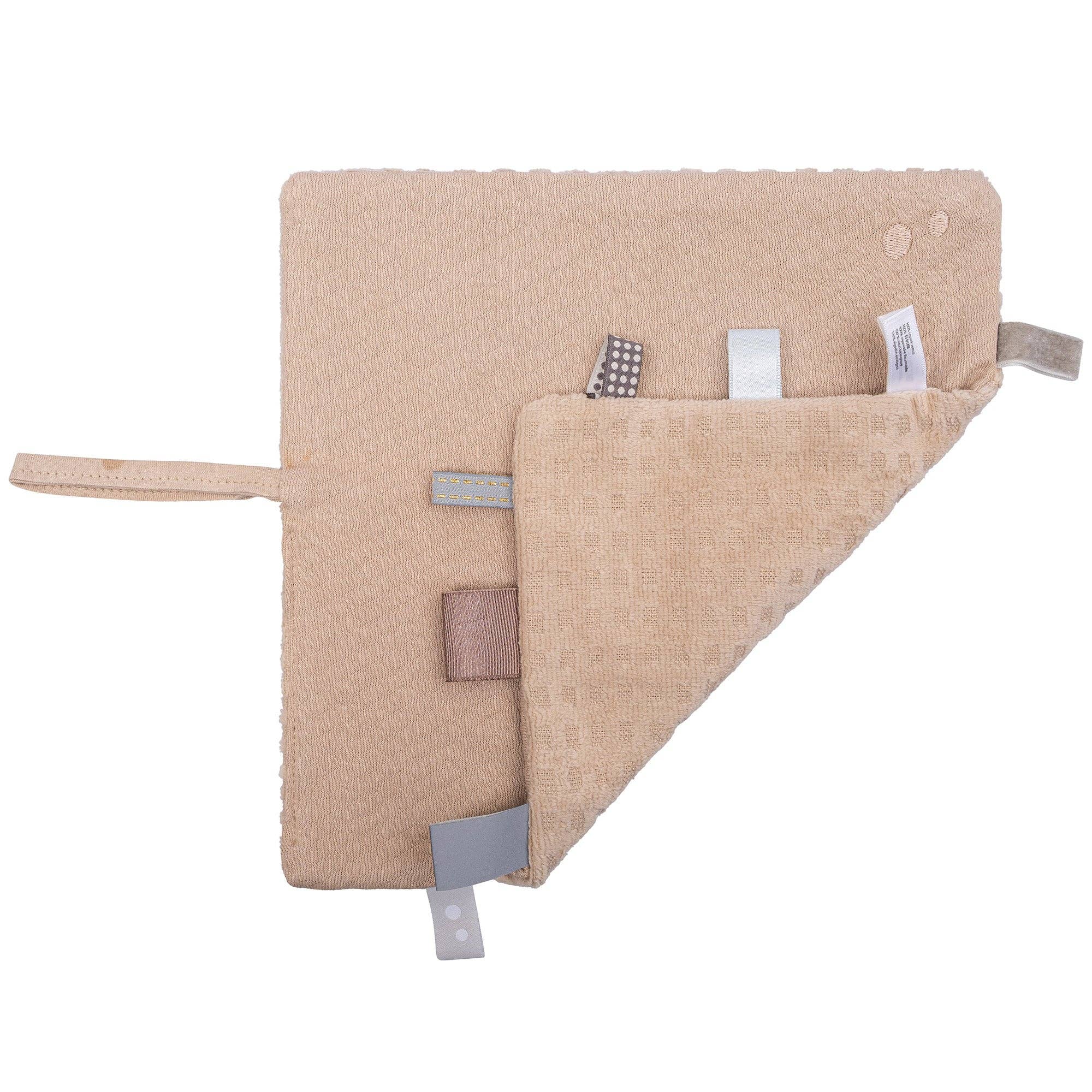 Snoozebaby - Wholesale Security/Cuddle Blanket - Baby - Cuddle cloth 25x25 cm Desert Sand4