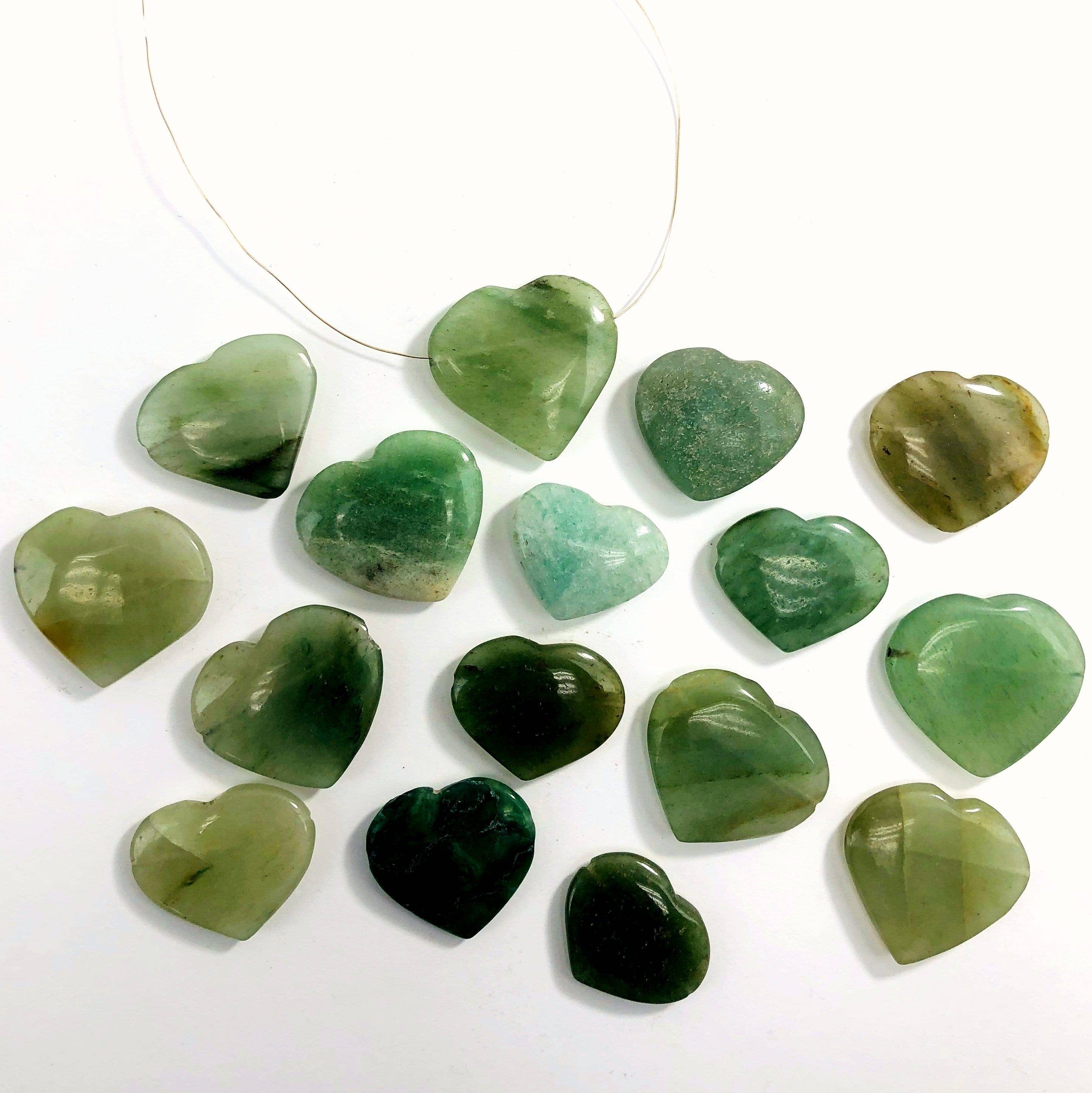 Rock Paradise - Wholesale Spiritual Stone/Crystal - Crystal Heart Shaped Gemstones - Drilled for Jewelry Making6