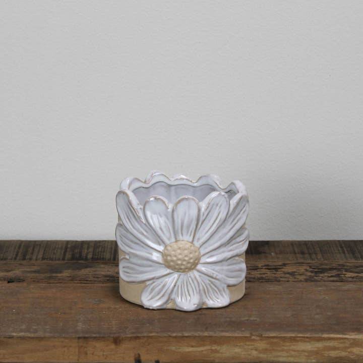 HomArt - Wholesale Plant pot - Daisy Cachepot, Ceramic2
