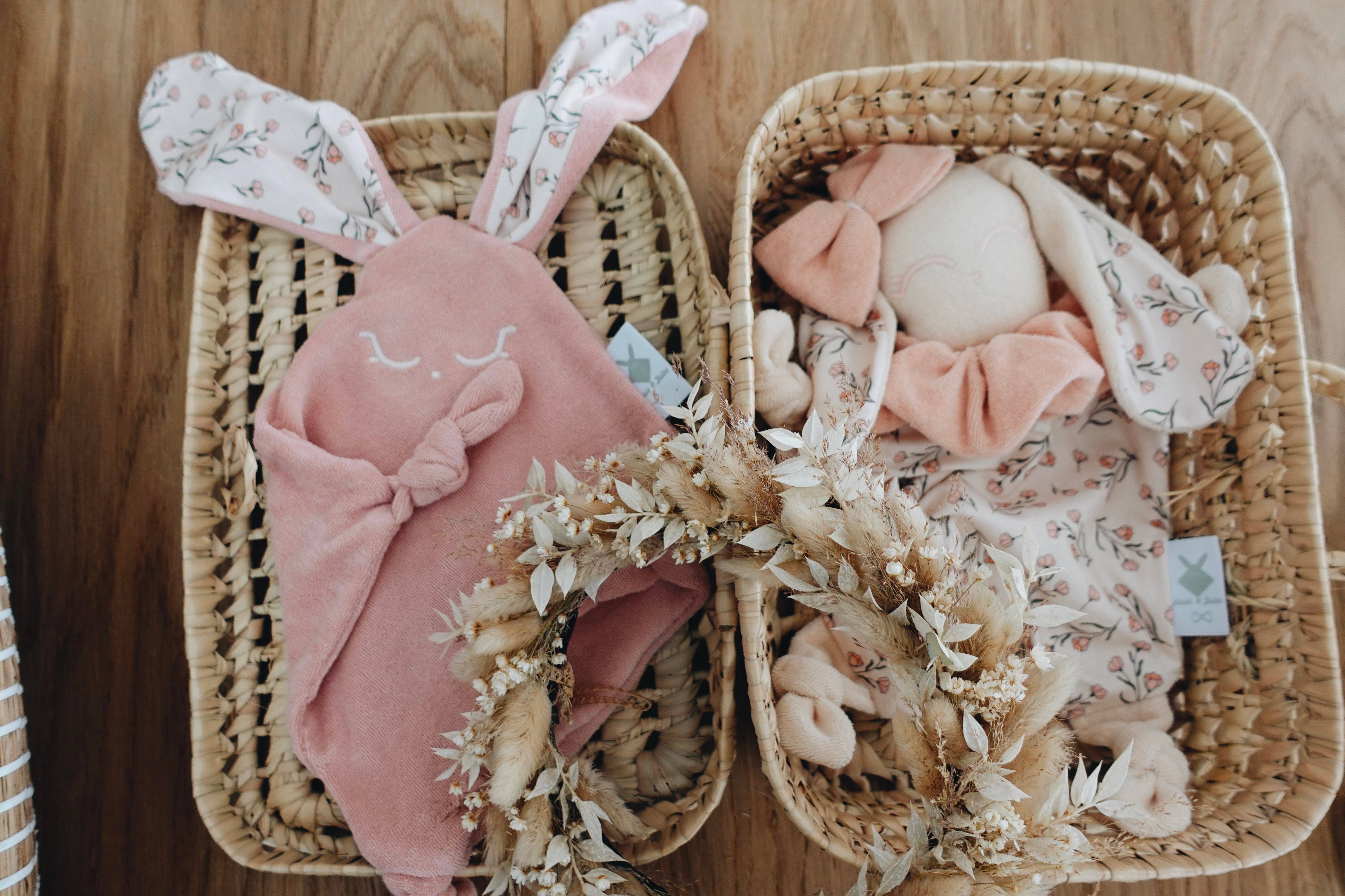 Louis & Jules Stambouli Conseil – Engroshandel Hyggetæppe - Baby – Mini sløjfe svampedoudou - Retro have8