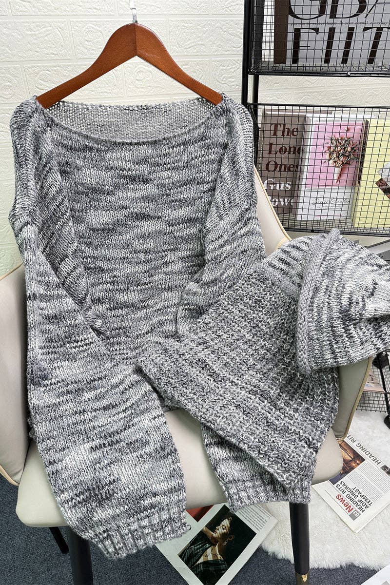 Mccolin – wholesale Set med topp och kjol - Dam – Mysigt stickat kjolset6