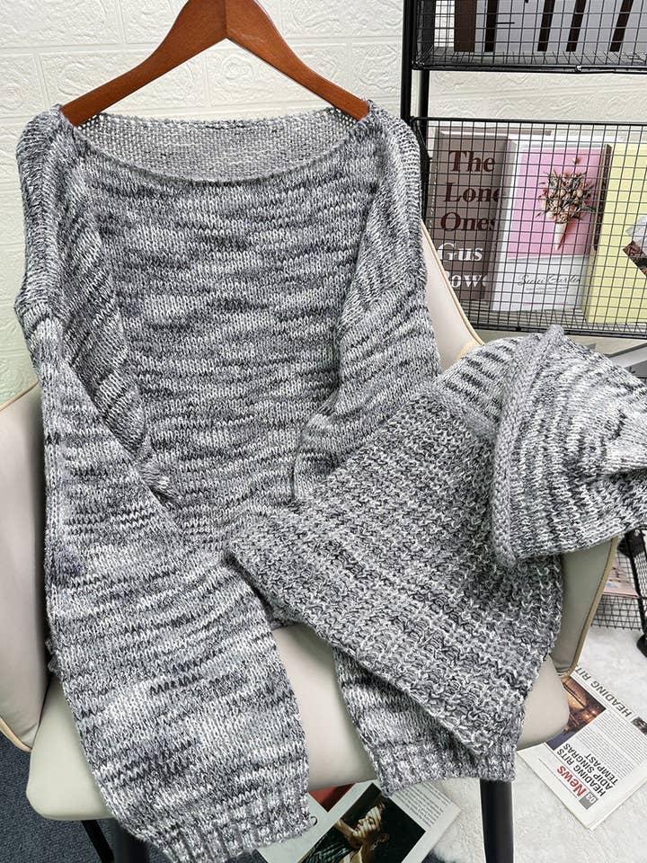 Mccolin - Vendita all'ingrosso Completo top e gonna - Donna - Set Gonna in Maglia Accogliente6