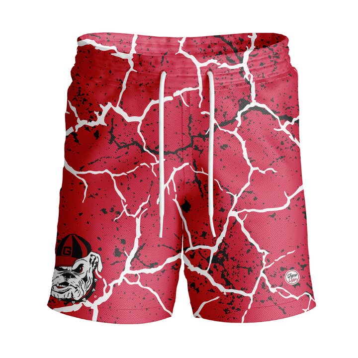 Georgia Bulldogs Herren Storm Shorts für den Großhandel von Dyme Lyfe
