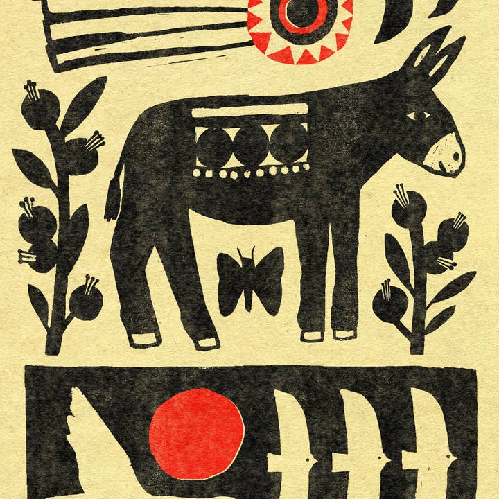 Anisa Makhoul - Vente Affiche d'art - Impression d'art - Âne