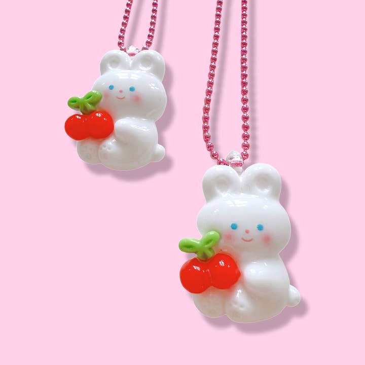 Collar Infantil Pop Cutie Conejito de Cereza Pascua Hecho a Mano para venta al por mayor de Pop Cutie Accessories & Gifts - Europe