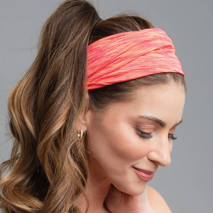 Athletic Stretch Headband Assortment of 12 for wholesale by Howard's