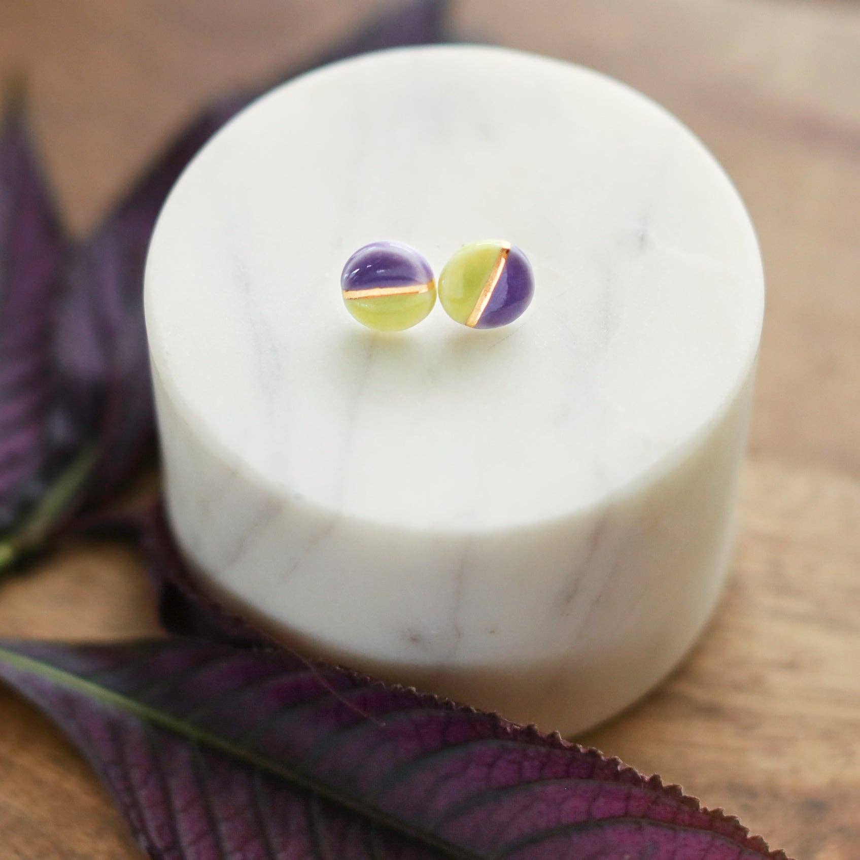 Remnant Studios - Wholesale Stud/Post Earrings - color block studs5