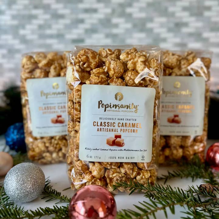 Popinsanity Popcorn & Confections - Venta al por mayor Palomitas de maíz - Caja de Mezcla de Palomitas Gourmet de Verano | 15x170g | 3 Sabores Veganos7