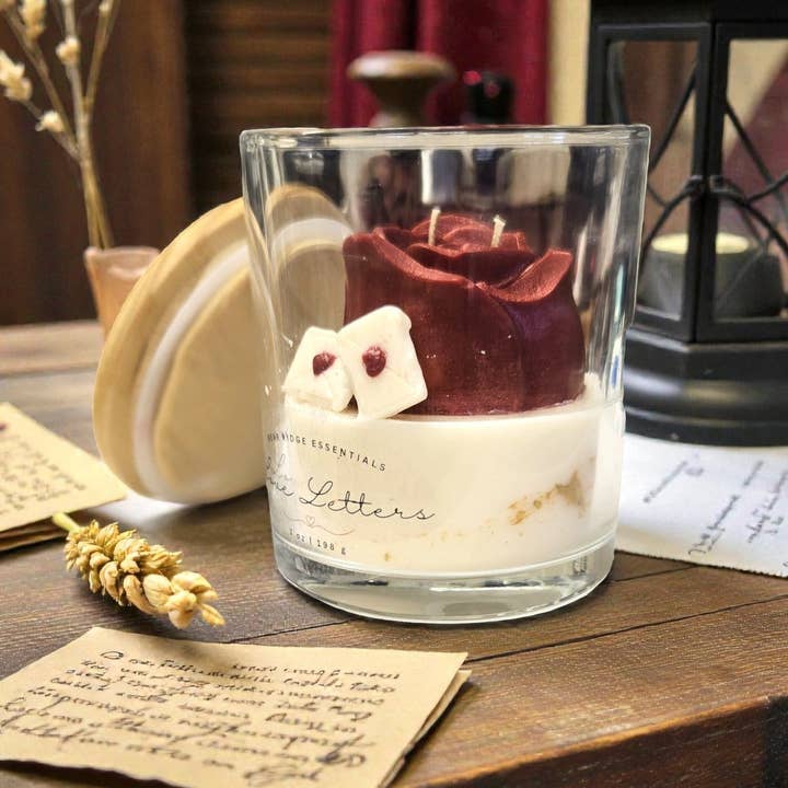 Love Letters- Signature Deluxe Candle- Limited Edition for wholesale by Bear Ridge Essentials