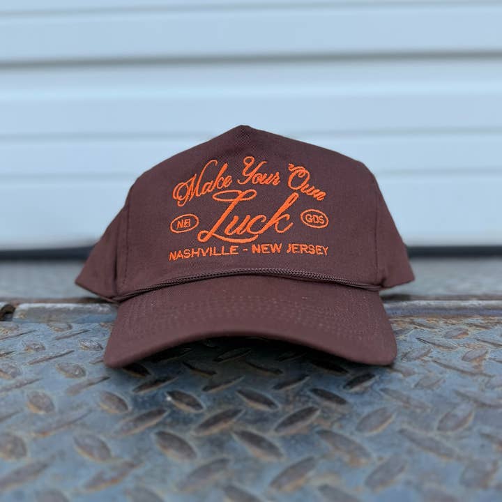 N.B. GOODS - Wholesale Trucker Hat - Unisex - Lightweight Trucker Cap Snapback Make Your Own Luck