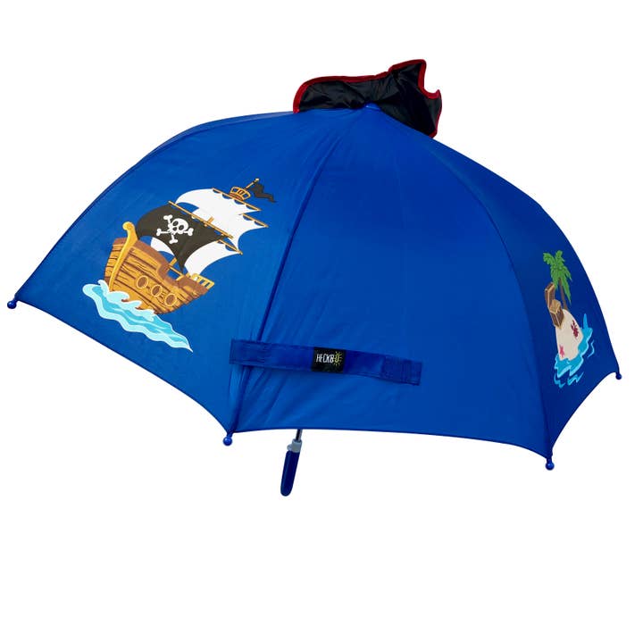 HECKBO - Venta al por mayor Paraguas - Niños - Paraguas 3D tiburón pirata