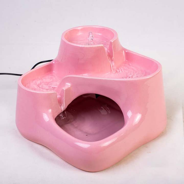 Miaustore – wholesale Husdjursskål - Katt och hund – Miaustore keramisk dricksfontän mini10