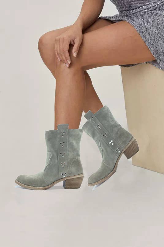 WALKING NOW SRL - Vendita all'ingrosso Stivaletti - Donna - Estate Primavera Stivaletto donna tacco in Cam. taupè4