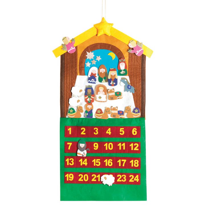 Dicksons - Wholesale Advent Calendar - Christmas Nativity Scene Advent Calendar