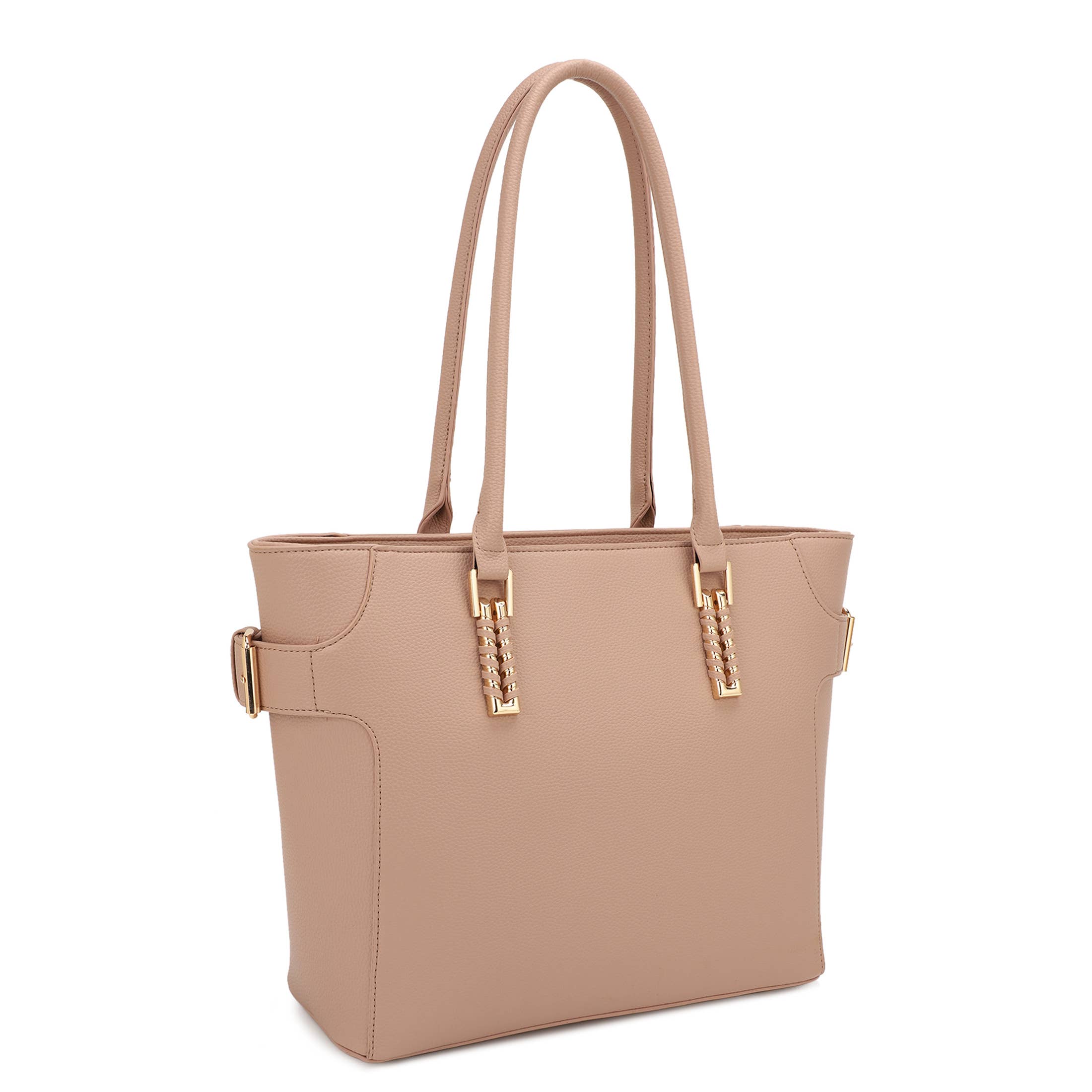 KAYLA+AVA - Wholesale Tote Bag - Women's - ANGELINA TOTE BAG WITH BUCKLE ON THE SIDE3
