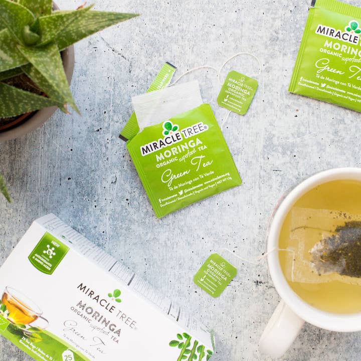 Miracle Tree - Wholesale Health/Detox Tea - Organic Moringa Tea: Green Tea6
