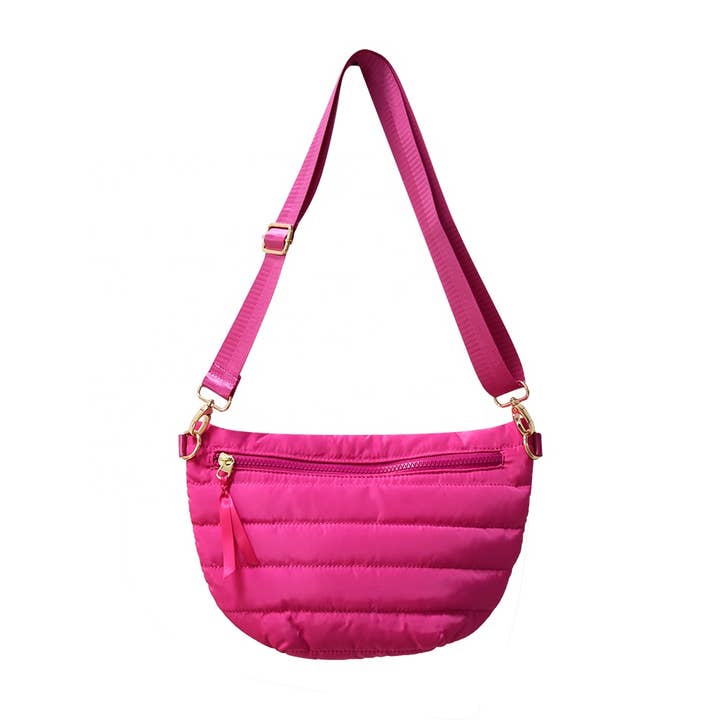 Babs + Birdie - Wholesale Belt Bag - Women's - The Blake | Crescent Puffer Sling Bag | 14 Colors