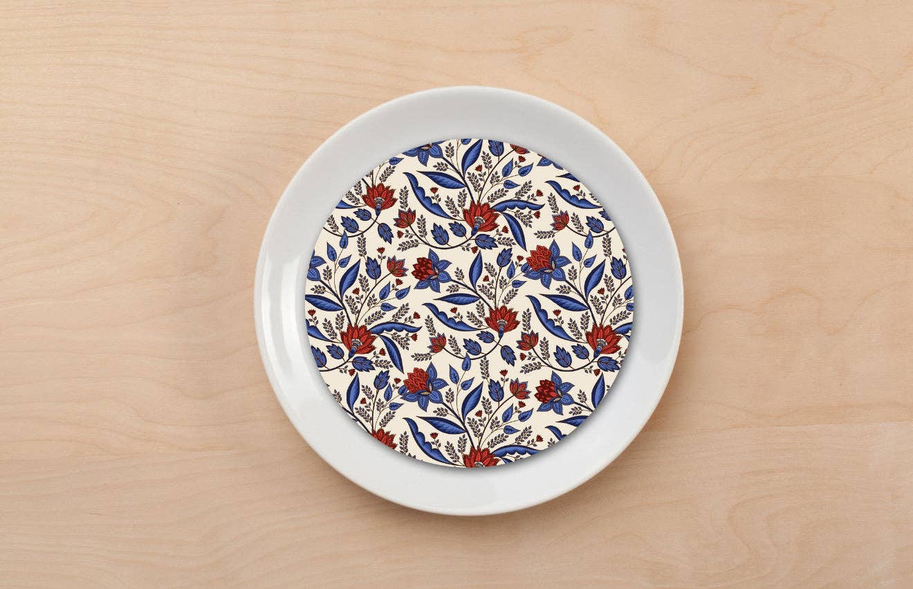 Altoonastore - Wholesale Dinner Plate - Lotus Paisley Plate Accent0