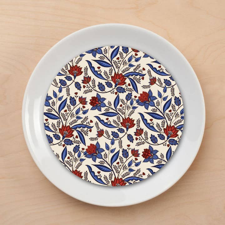 Altoonastore - Wholesale Dinner Plate - Lotus Paisley Plate Accent0